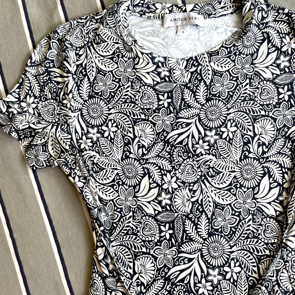 Amour Vert viscose knit dress
